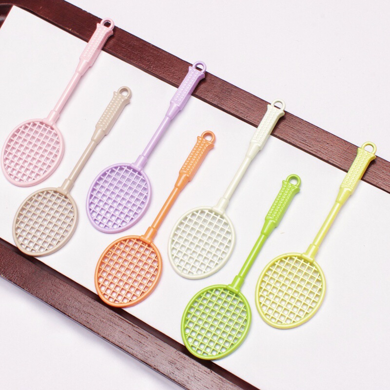 Creative Badminton Racket Keychain Accessories Sports Equipment Sports Souvenirs DIY Pendants School Small Gifts Creative Badminton Racket Keychain Accessories Sports Equipment Sports Souvenirs DIY Pendants School Small Gifts