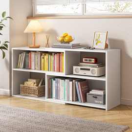 床边柜窄夹缝卧室长条简约储物收纳书架床头柜一体靠墙转角置物架