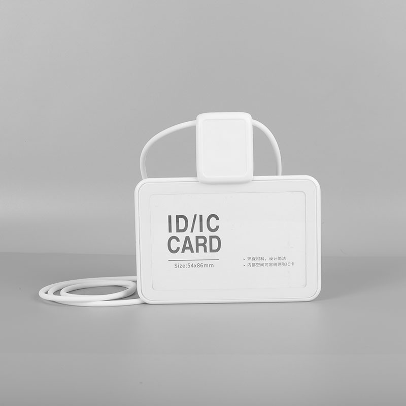 끈이 있는 흰색(가로 스타일)