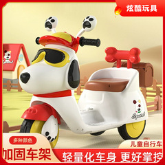 新型子供用電動バイク赤ちゃん充電リモコン玩具バッテリー子供車は男の子と女の子の三輪車に乗ることができます。