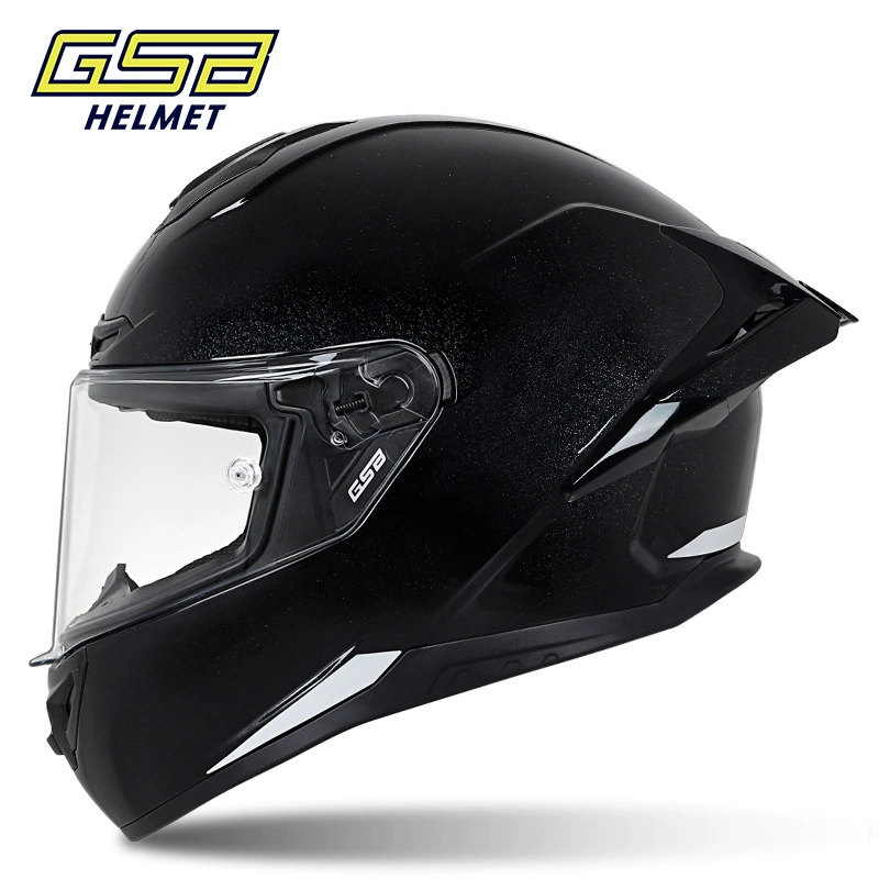 Мотошлем GSB 361GT, полнолицевой с удлинённым задним крылом, размеры S–3XL