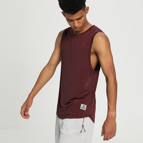 Sports running quick-drying men's vest lightweight breathable casual European and American cross-border fitness sleeveless top drop shipping