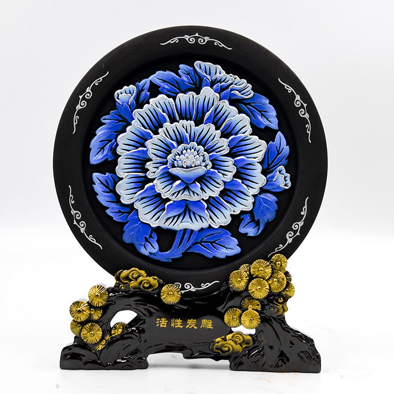 218mm 푸구이 히비스커스-블루 (파인 브래킷)