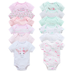Baby Bodysuit Infant Clothes, Harney Pack Diaper Suit, Summer Knit Crawling Suit, Unisex Baby Bodysuit Set