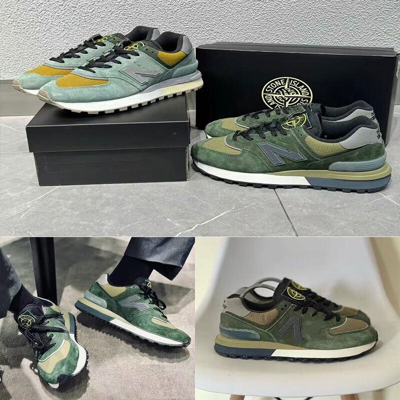Cross-Border New Model 574 Low-Top Men's Running Shoes from Putian, Breathable Mesh Tennis Shoes, Couple's Jogging Shoes