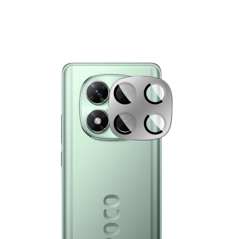 Aplicable a Xiaomi PocoX7 película de lente de armadura cámara trasera metal vidrio templado película protectora integrada