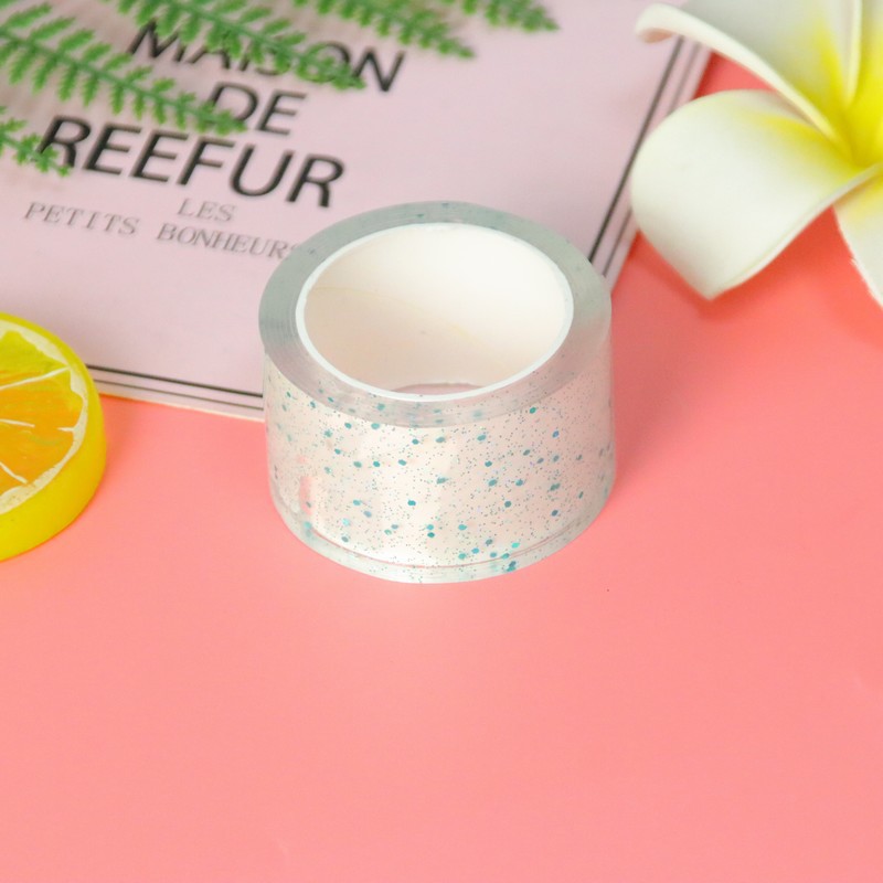 Nano cinta pellizco música burbuja que sopla descompresión bricolaje hecho a mano hueco hecho en casa Bola de agua adhesivo de alta costura adhesivo de doble cara