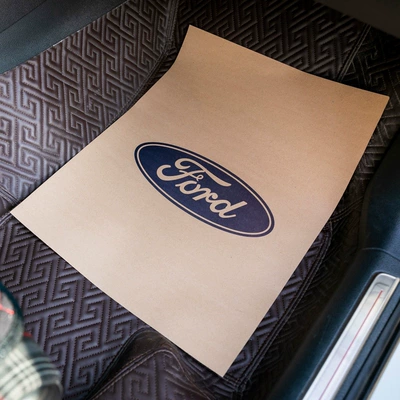 Universal Foot Pad — foot mat, foot pad paper, car - 100-blue-ford-car-logos-todays-super-low-price