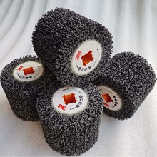 3M黑金刚拉丝轮不锈钢金属拉丝抛光除锈轮清洁打磨轮厂家批发