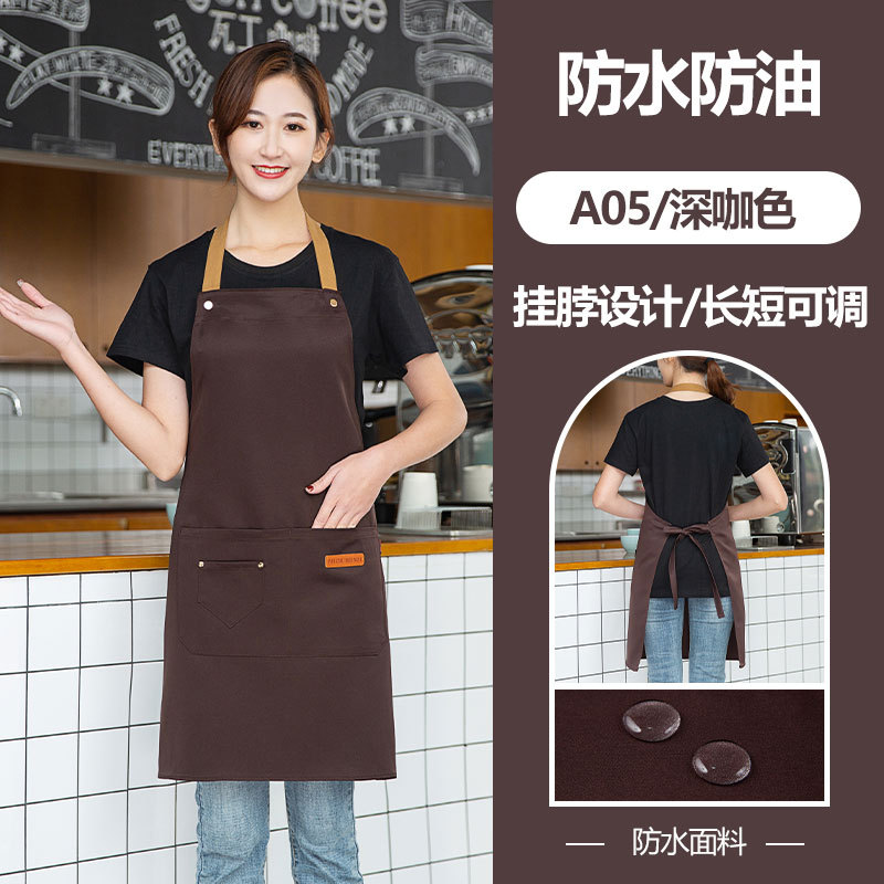 Delantal Publicitario Personalizado con Logotipo, Delantal de Cocina Infantil Personalizado, Delantal Impermeable de PVC Grueso Resistente al Aceite, Venta al por Mayor