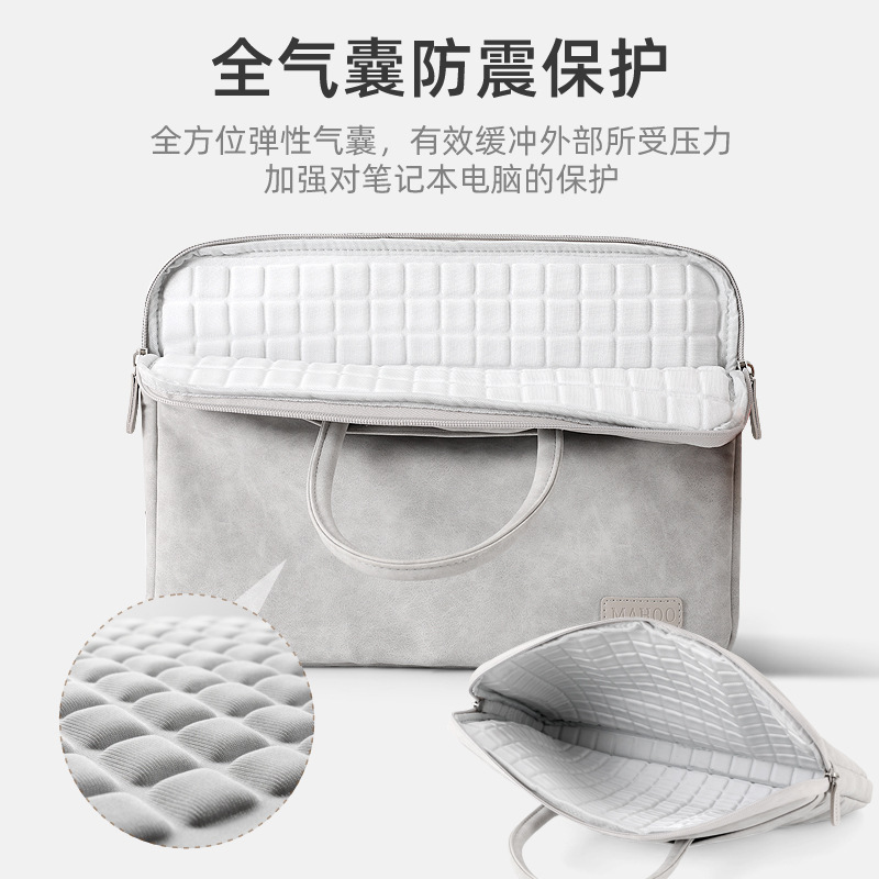 Laptop Bag for Men and Women, Business Commuting Crossbody Briefcase, Handbag, Waterproof and Lightweight Laptop Bag