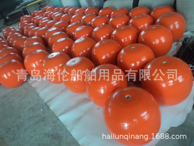 水面漂浮拦截浮标 警示标 河道漂浮浮体防撞设施山东否是海伦浮标