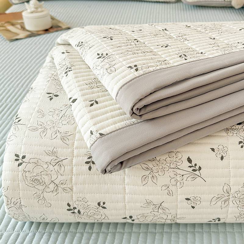 심플한 작은 꽃 그레이