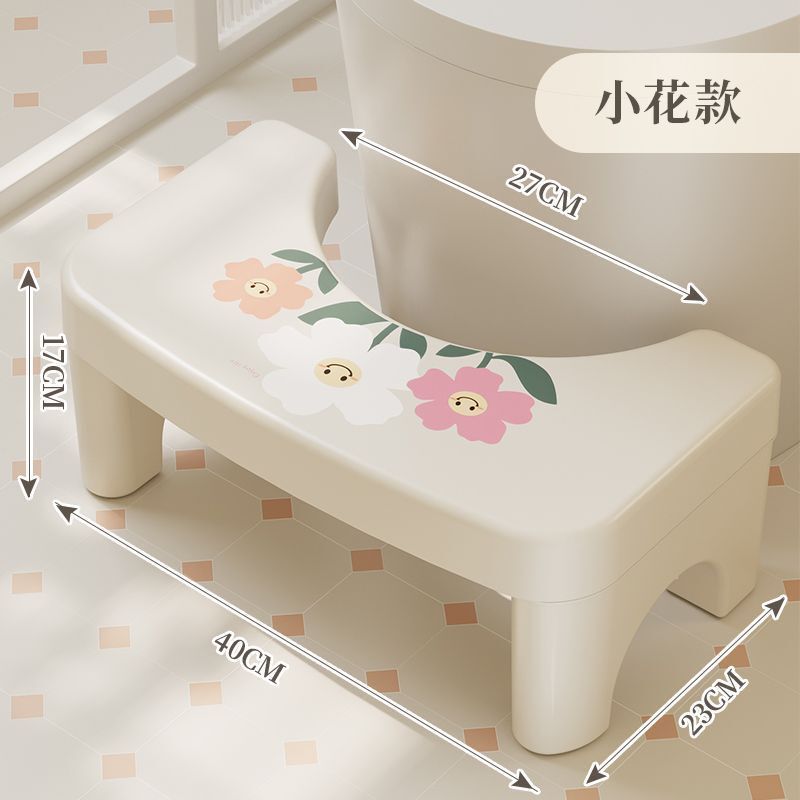 家用厕所马桶凳脚凳加特厚塑料儿童蹲坑坐便卫生间脚踩小凳子|undefined