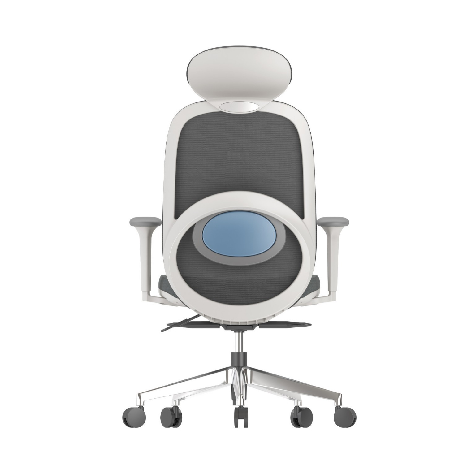 Azul (piés de aleación de aluminio)