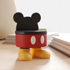 かわいいミッキーのリモコンは携帯電話のスタンドを収納します。