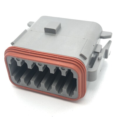 DEUTSCH德驰连接器 DT06-12SA-P012 汽车线束连接器