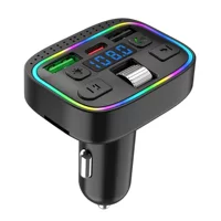 Автомобильный Bluetooth mp3 зарядное устройство приемник автомобильный FM с передатчиком QC3.0 PD20W Быстрая зарядка источник завод