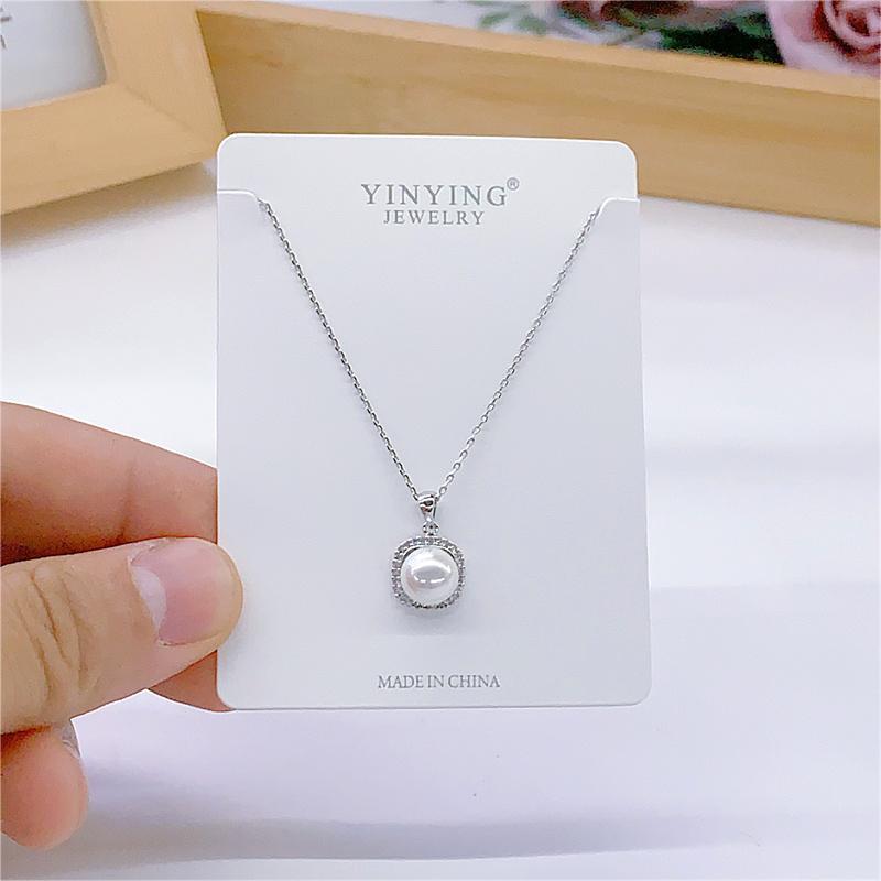 사각 진주 스타일