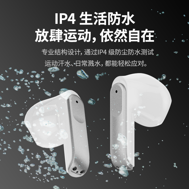 AI traduce transfronterizos nuevos auriculares Bluetooth inalámbricos de alta calidad de sonido de aleación de zinc con reducción de ruido inteligente