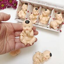 压床结婚用品安床求子添丁四喜男娃婚房一对早生贵子摆件喜庆娃娃