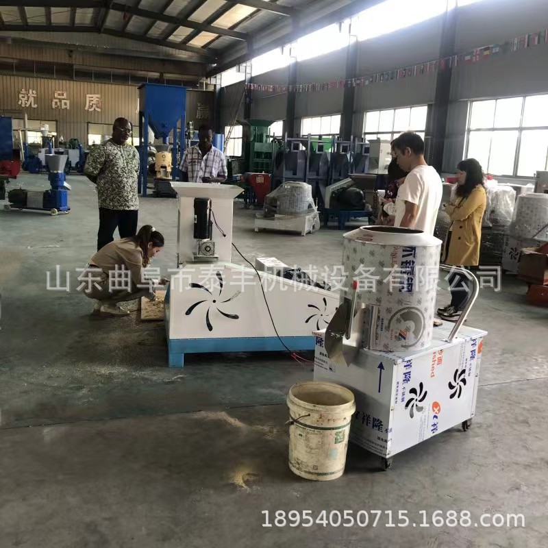 饲料膨化机观赏鱼类宠物猫狗颗粒膨化机全自动干湿两用自制狗粮机