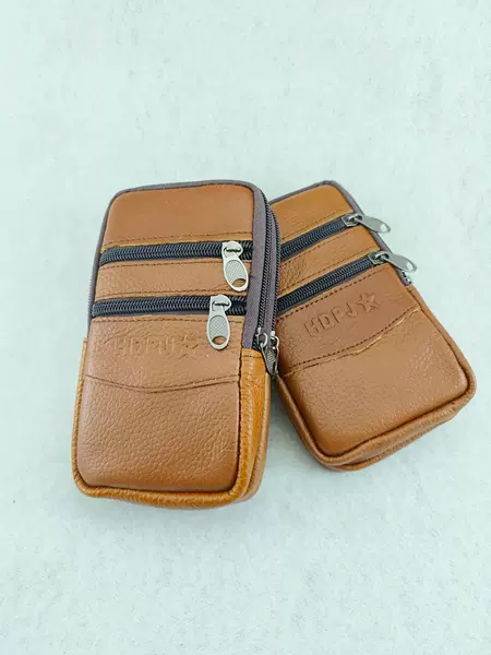 Vertical 7-inch mobile phone waist bag wear belt mobile phone bag manufacturers in stock belt decorative bag stall mobile phone bag new