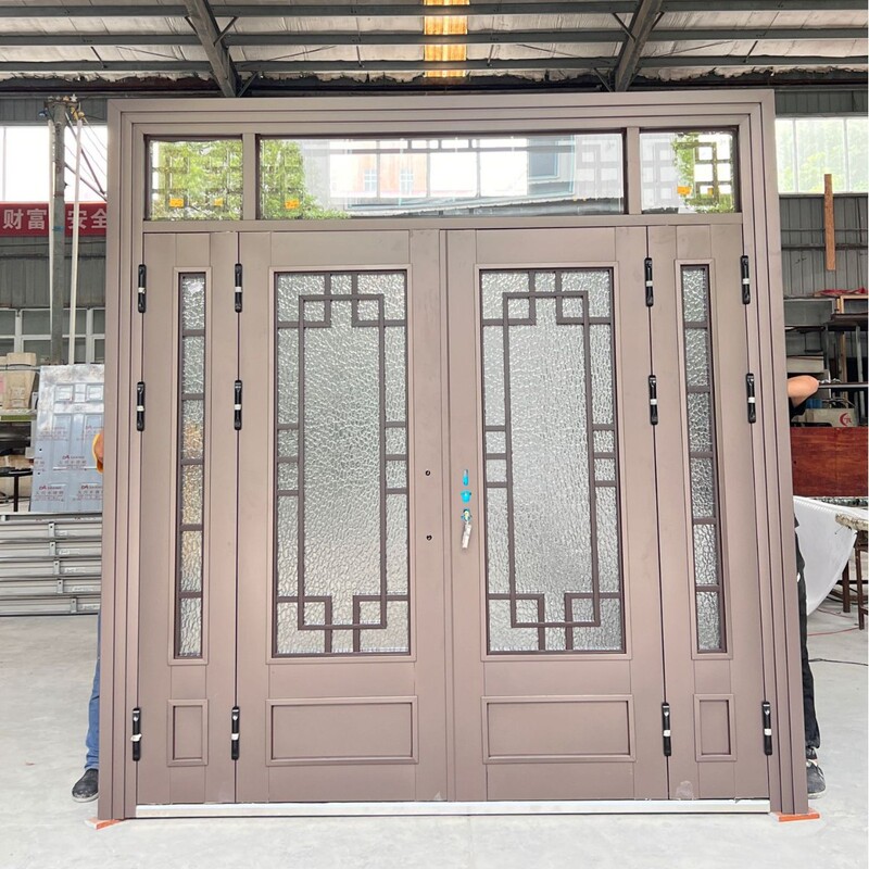 Factory Direct Sales Stainless Steel Doors for Rural Self-Built Houses, Sun-Resistant and Corrosion-Resistant, French Style, New Chinese Style Factory Direct Sales Stainless Steel Doors for Rural Self-Built Houses, Sun-Resistant and Corrosion-Resistant, French Style, New Chinese Style