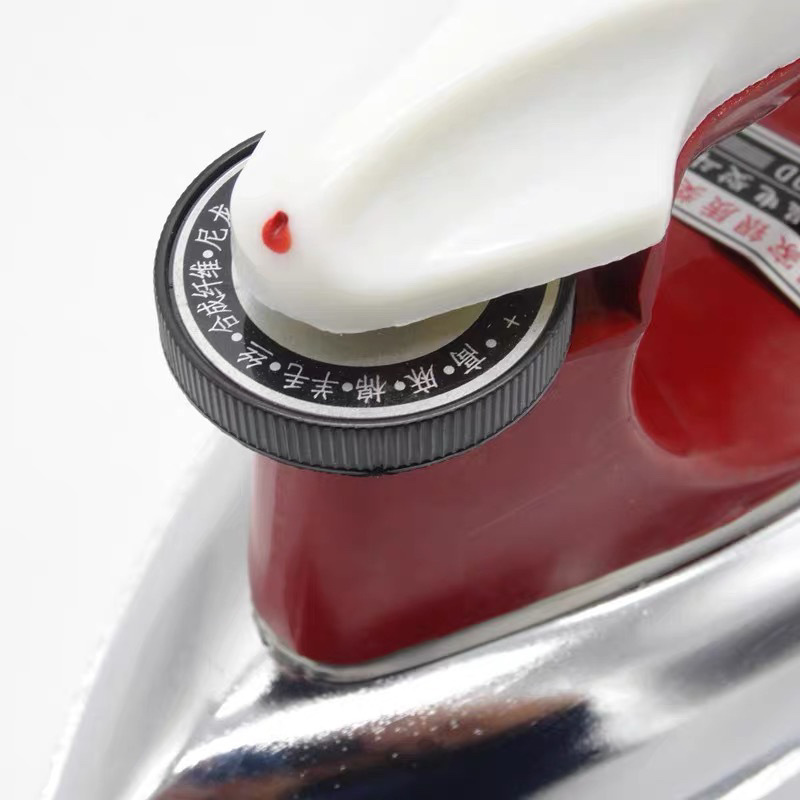 Old-Fashioned Electric Iron Dry Ironing Temperature-Adjustable Iron Ironing Iron for Household Industrial Ironing Diamond Ironing Painting Stickers Wood Veneer-