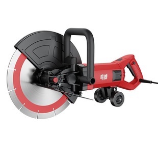 Cicada high-power wall cutting machine hand-held single-chip slotting machine concrete reinforced wall slotting dust-free saw wall artifact