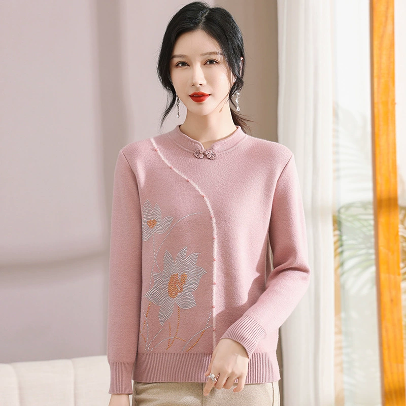 Мама осенний и зимний свитер