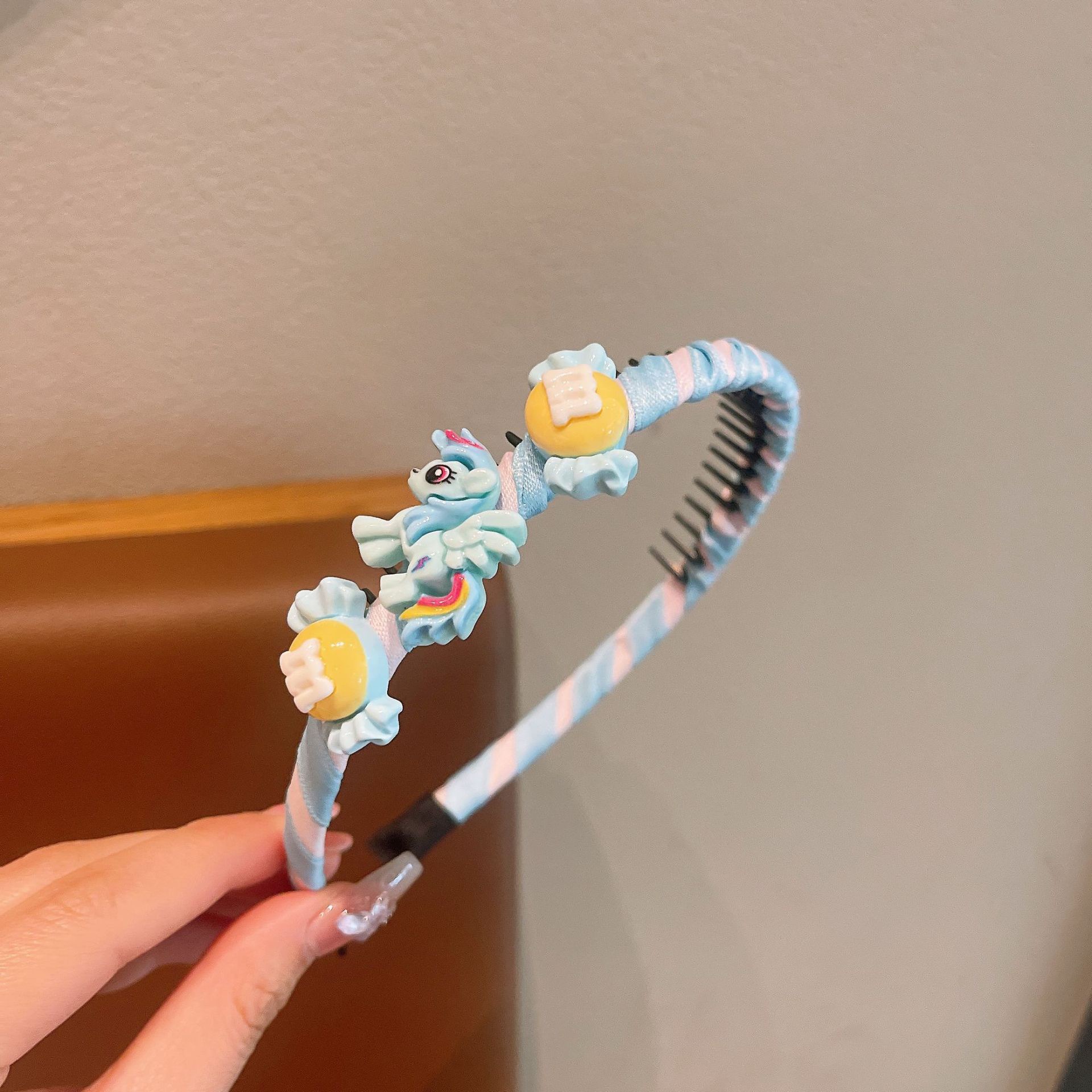 Niños de dibujos animados pony lindos pinzas de cabello niñas paoli pinzas de cabello niñas pinzas de cabello rotas para estudiantes set de pinzas de cabello BB