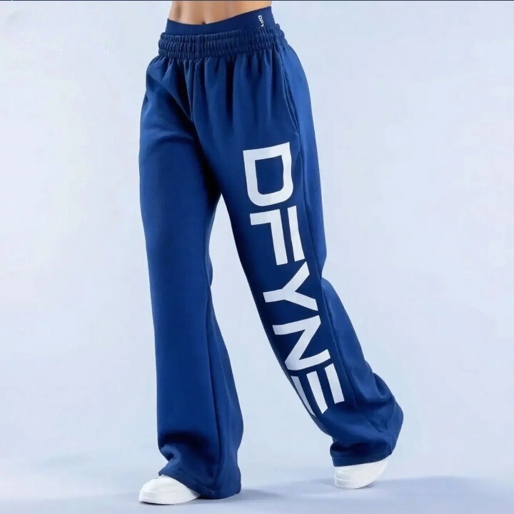 Cross-Border High Street Hip-Hop Street Dance Casual Pants, Sports Loose Fleece Wide-Leg Pants, Retro Print Fitness Pants Cross-Border High Street Hip-Hop Street Dance Casual Pants, Sports Loose Fleece Wide-Leg Pants, Retro Print Fitness Pants