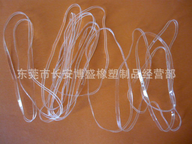 TPU透明橡皮筋    防老化透明橡胶圈