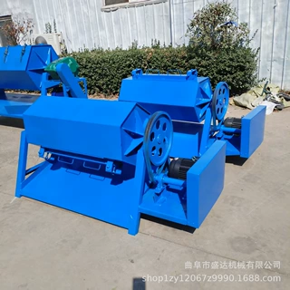 皮带自动六角滚筒研磨机金属物料批量翻新除锈机小鱼不锈钢去鳞机