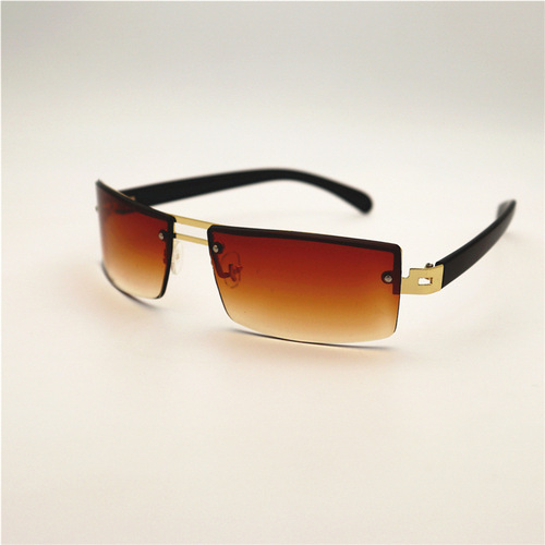 Sunglasses Wholesale Sunglasses Men's Simple Square Sunglasses Male Driver's Glasses Street Stall Supply