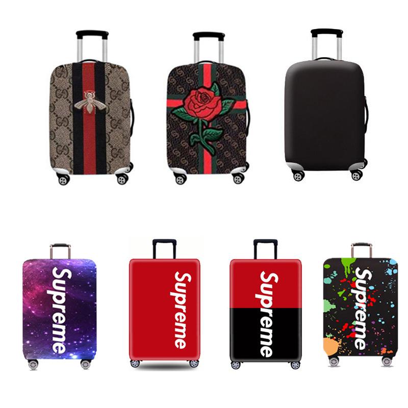 Factory direct solid color suitcase protective cover thickened wear-resistant suitcase cover strong elastic wear-resistant a generation of hair Factory direct solid color suitcase protective cover thickened wear-resistant suitcase cover strong elastic wear-resistant a generation of hair