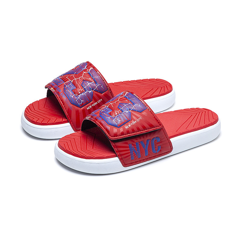 外着屋外スリッパ男性一字引き夏サンダル滑り止め欧米トレンド男性スリッパslippers|undefined