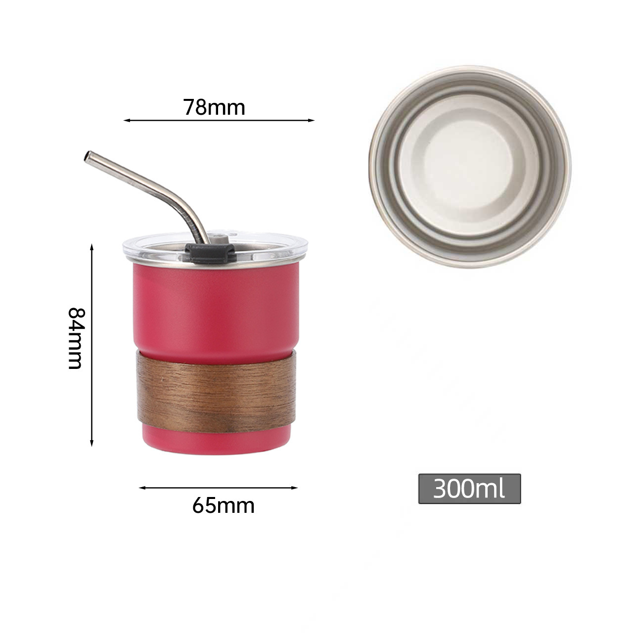 304 acero inoxidable paso taza de café de una sola capa rizado taza de agua portátil al aire libre acampando taza de cerveza de picnic