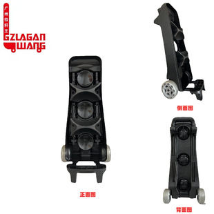 Factory direct selling hot bowling outdoor three-ball bowling accessories trolley wheel bowling