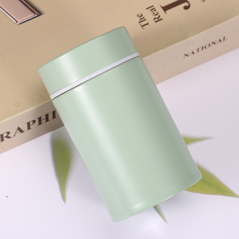 New 304 Stainless Steel Vacuum Top Quality Insulated Cup, Portable, Compact, Mini, Simple Solid Color Breakfast Cup_voghion.com