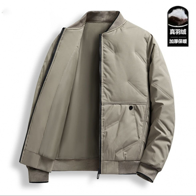 Men's winter keep warm light and thin down jacket for leisure