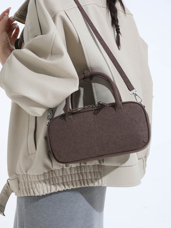 Bolso de bolos de nicho coreano, bolso de bolos retro de alta calidad, bolso de alta calidad.