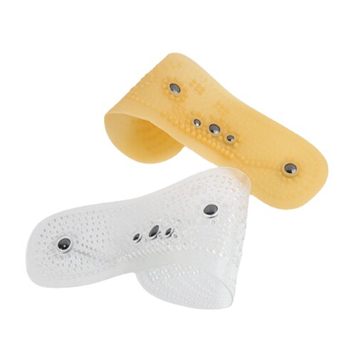 Yellow 5-Piece Magnetic Insoles Manufacturer to Distribute Transparent Magnetic Insoles Universal for Men and Women Breathable Acupressure