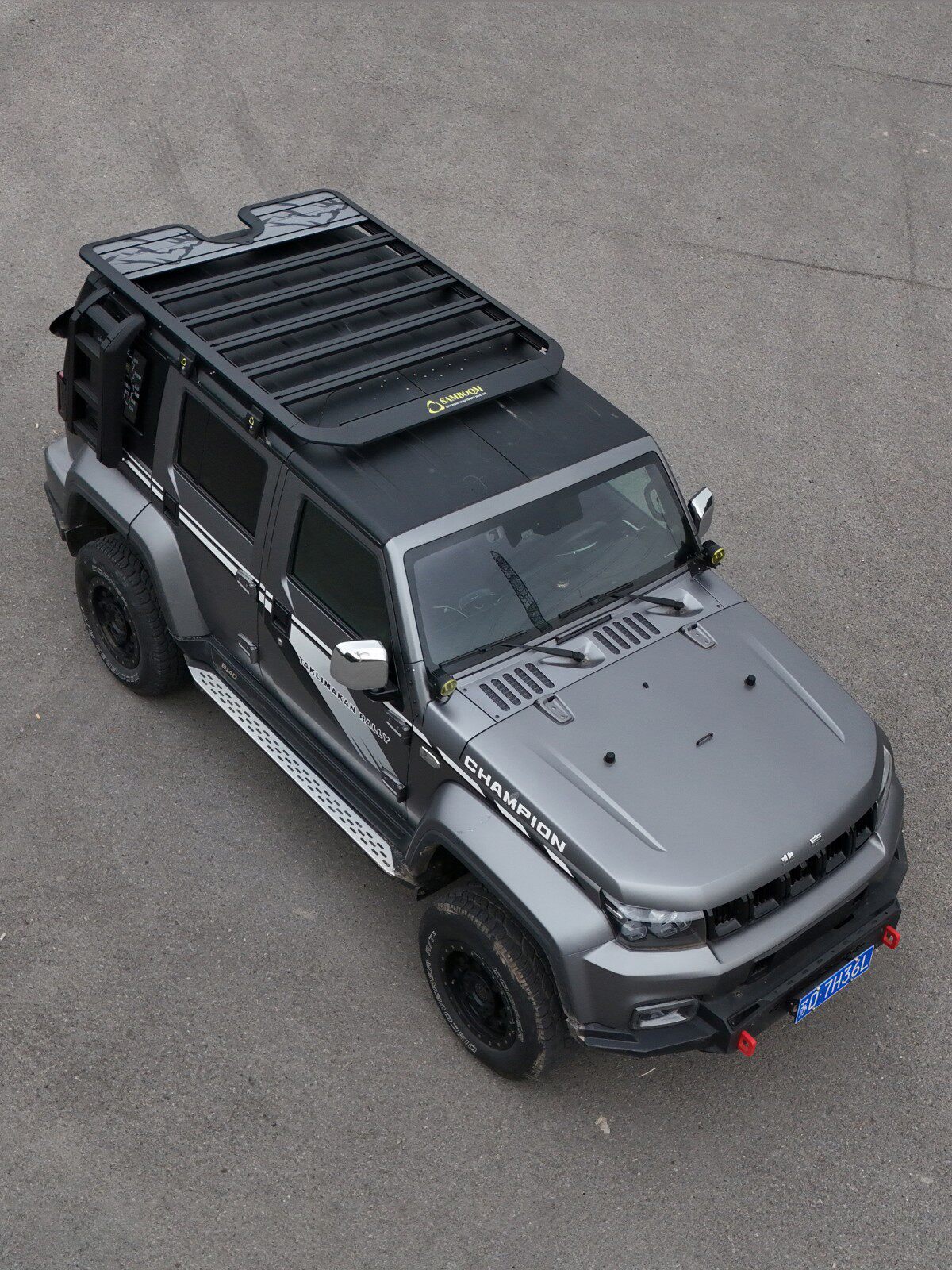 Shanbuqu Beijing Bj30 Roof Rack, Bj60 212 Roof Platform, Beijing Bj40 Roof Rack