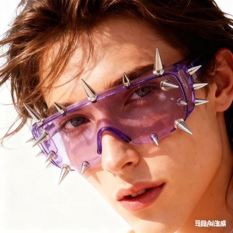 New cross-border funny glasses European and American Saibo punk style Devil glasses party glasses fashion trendy street shooting New cross-border funny glasses European and American Saibo punk style Devil glasses party glasses fashion trendy street shooting