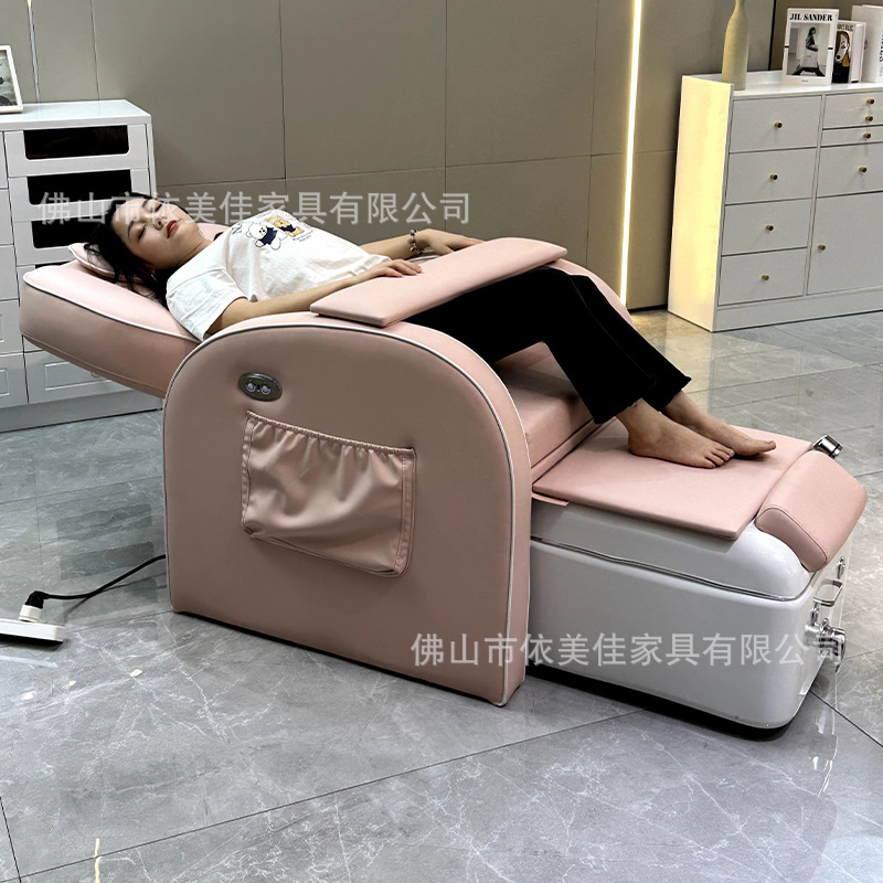 Fábrica directa de alta gama manicuría de moda manicuría confortable manicuría de pestañas para una sola persona puede reclinarse terapia de pies sofá de baño de pies