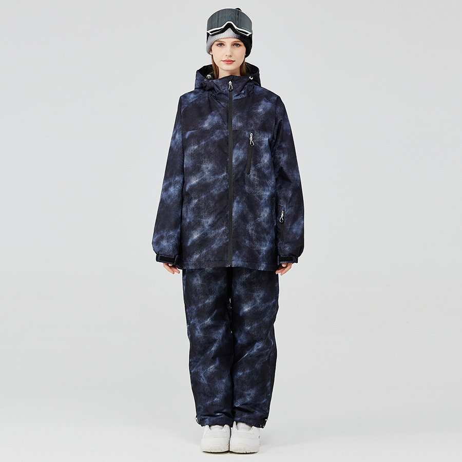 2023 nuevo traje de esquí para hombres y mujeres traje de invierno al aire libre traje de esquí de una sola tabla de doble tabla traje de esquí