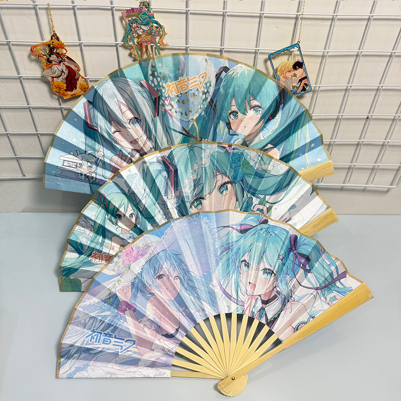 하츠네 미쿠 8인치 부채 [단가]