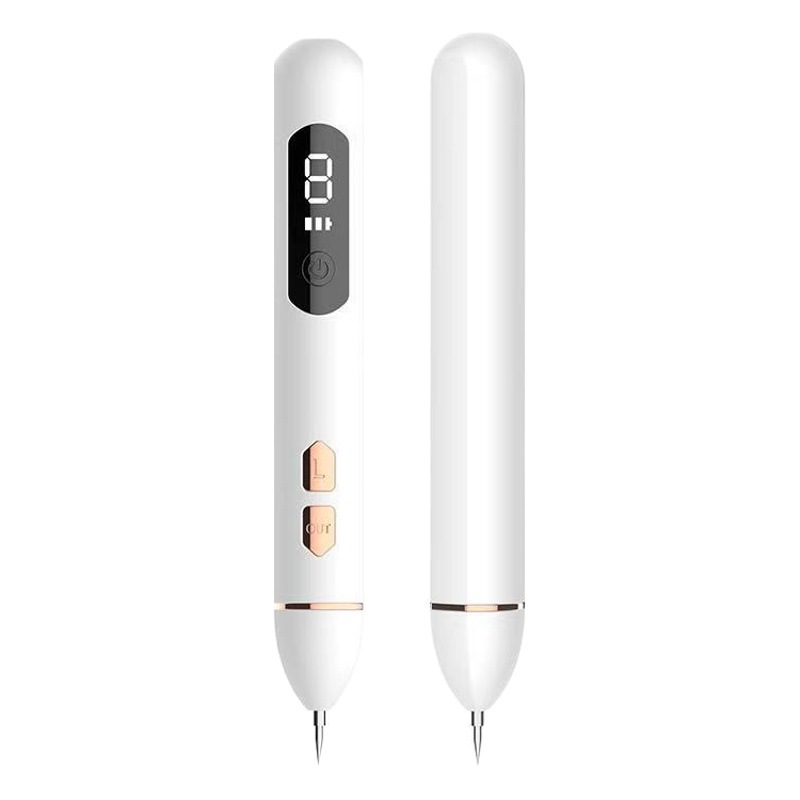 Mole Removal Pen, Beauty Salon-Specific Small White Laser Mole Removal Device, Scar-Free Mole Removal Tool
